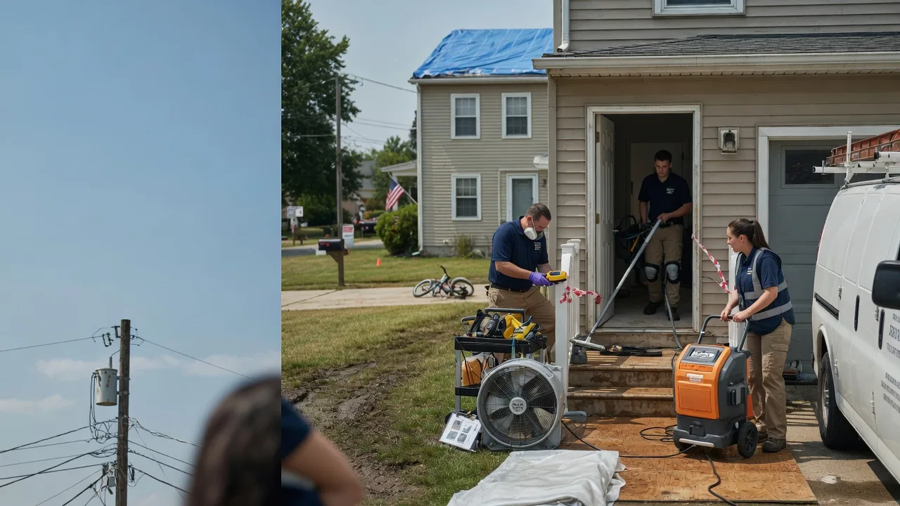 Water Damage Repair in Bevinsville, KY near me